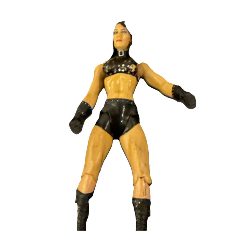 WWE CHYNA TITAN TRON LIVE WRESTLEMANIA 17 SERIES 9 DOUBLE SLAM‎ 4 WWF TTL FIGURE